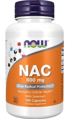 NAC 600mg #100caps NOW