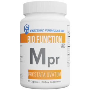 Mpr Prostata Ovatum Systemic Formulas