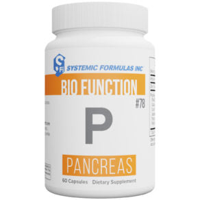 P Pancreas Systemic Formulas