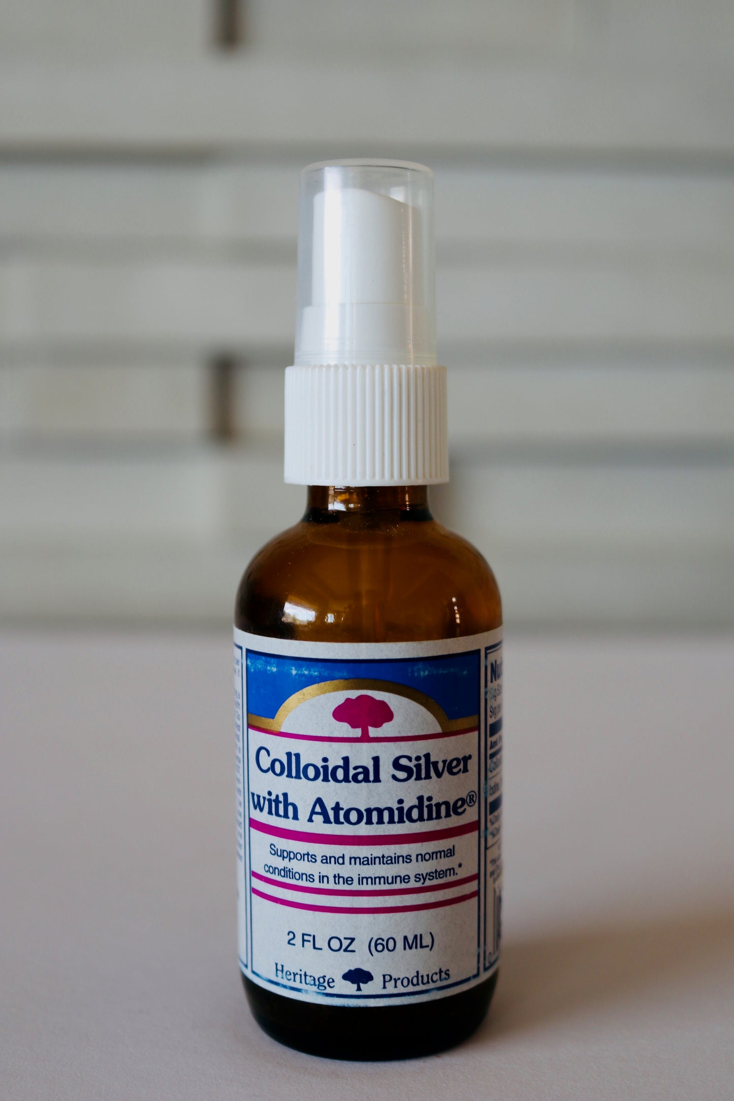 Colloidal Silver with Atomidine 2oz Heritage