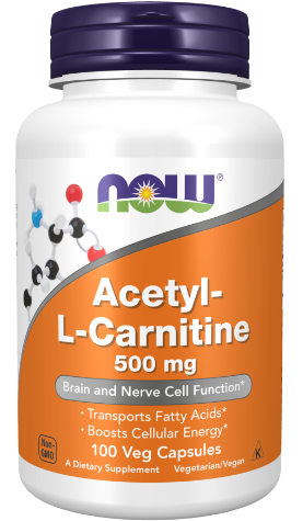 Acetyl-L Carnitine 500mg NOW