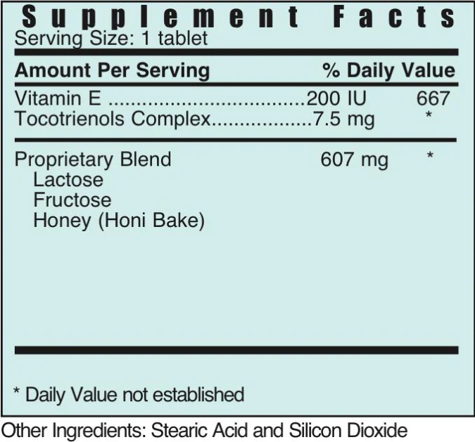 EZV 200 IU Vitamin E Systemic Formulas