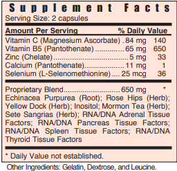 Ga Adrenal Systemic Formulas