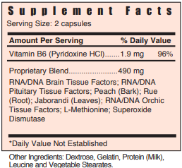 Gb Pituitary/Pineal Systemic Formulas