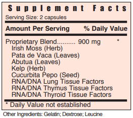 Gf Thyroid Systemic Formulas