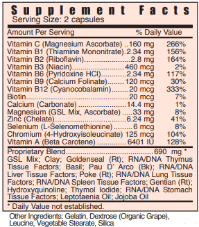 Gt Thymus Systemic Formulas