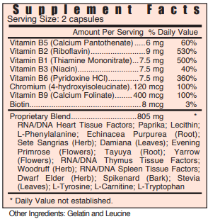 H Heart #60caps Systemic Formulas