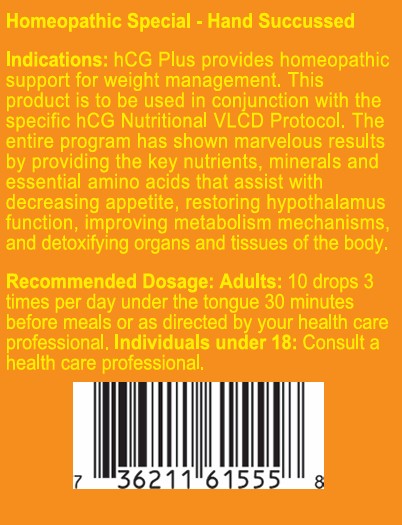 HCG Plus Homeopathic Liquid 2.0oz by Totally HCG