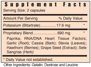 Hcv Cardiovascular Systemic Formulas