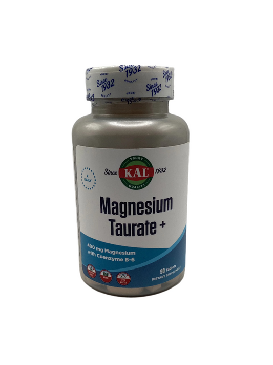 Magnesium Taurate+ 400mg #90tabs KAL