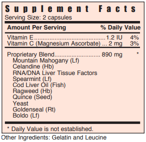 L Liver Systemic Formulas