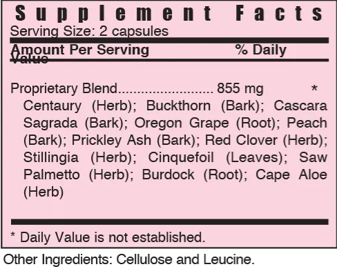 OXAA Organizer Cell Systemic Formulas