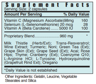 ROX Super Antioxidant With Resveratrol Systemic Formulas