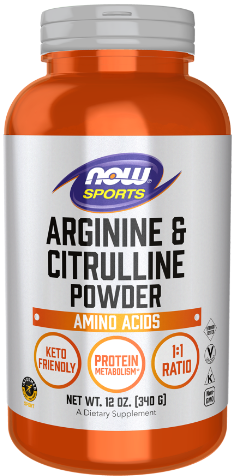 Arginine & Citrulline Powder NOW