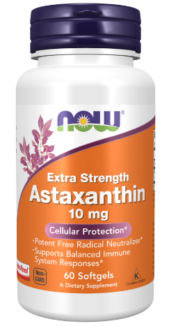 Astaxanthin 10mg #60gels NOW