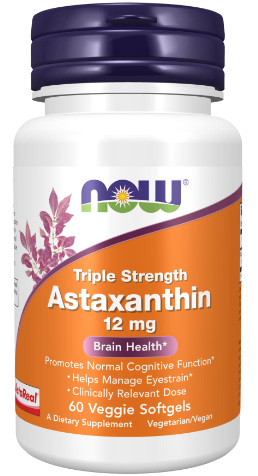 Astaxanthin 12mg #60gels NOW