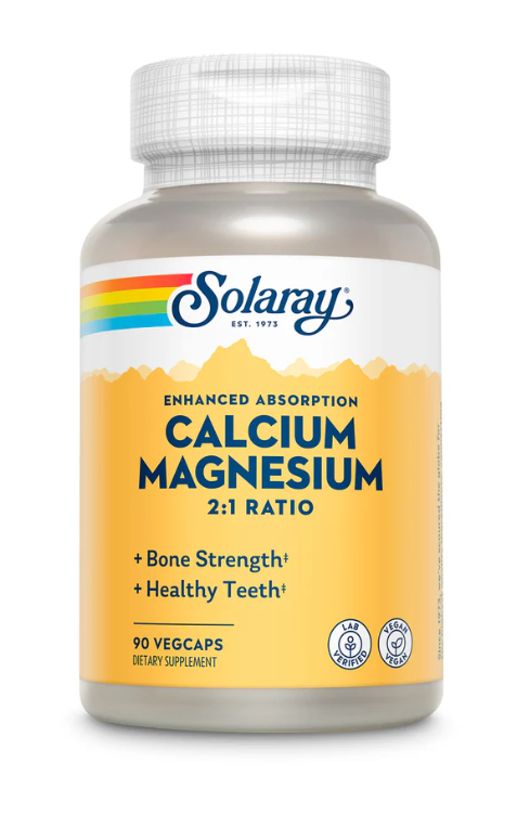 Calcium Magnesium 2:1 #90caps Solaray