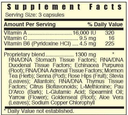 CX6 Restore Systemic Formulas