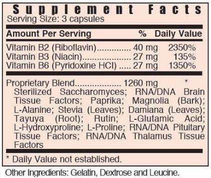 CXB Brain Systemic Formulas