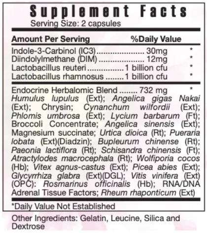 FEMICRINE Female Endocrine #60caps Systemic