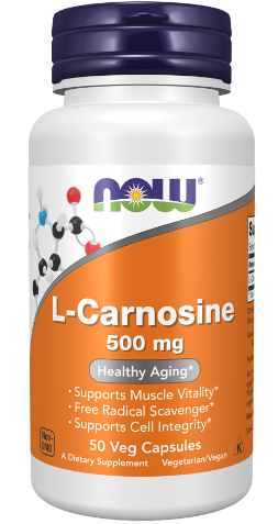 L-Carnosine 500mg NOW