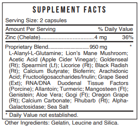 LGUT Leaky Gut Systemic Formulas