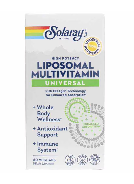 Liposomal Multivitamin Universal #60caps Solaray