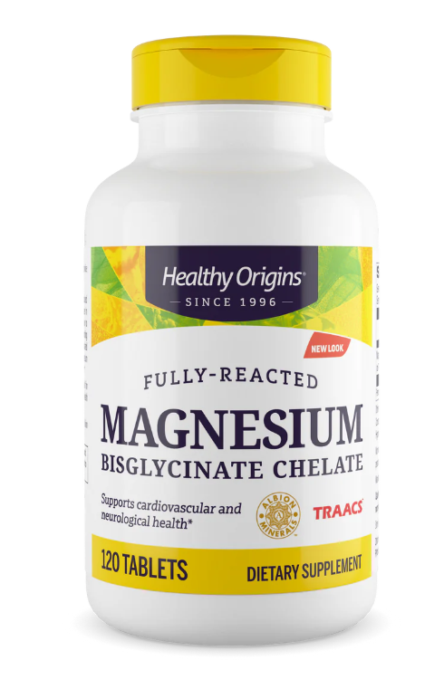 Magnesium Bisglycinate #120tabs Healthy Origins