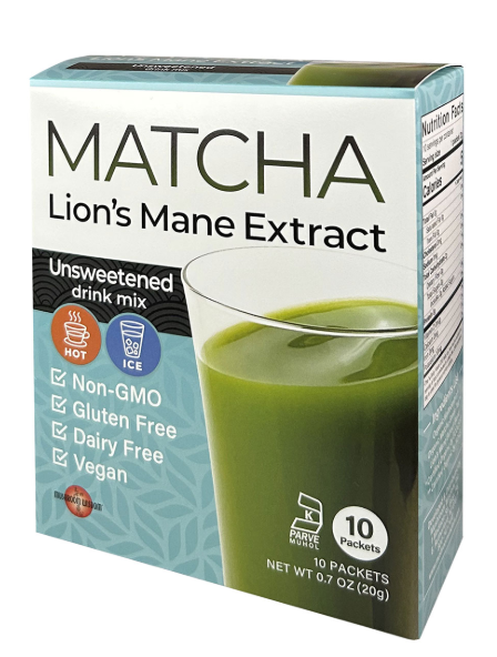 Matcha Lions Mane Extract #10packets Mushroom Wisdom