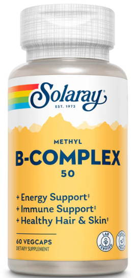 Methyl B Complex50 #60caps Solaray