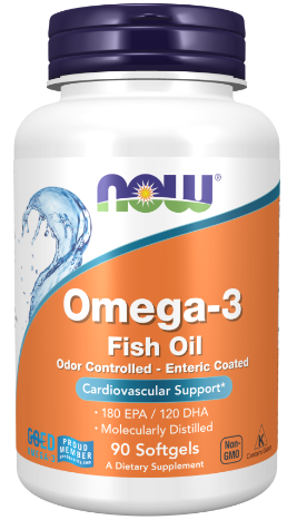 Omega 3 Fish Oil 90gels NOW