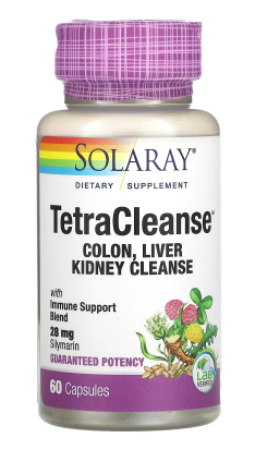 Tetra Cleanse #60caps Solaray