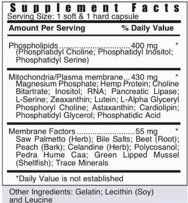 Vista One Lq Membrane Regeneration Systemic Formulas