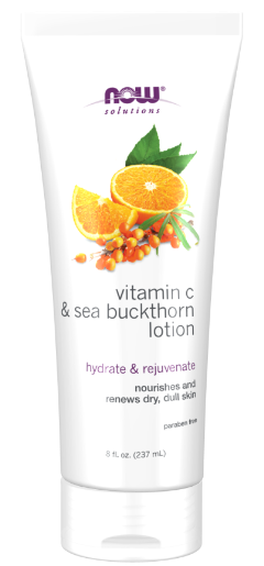 Vit C & Sea Buckthorn Lotion 8oz NOW