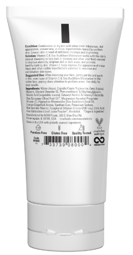 Vitamin C & Sea Buckthorn Moisturizer 2oz NOW