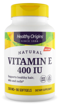 Vitamin E 400IU #90gels Healthy Origins